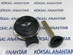 Mini Cooper, Clubman, Countryman 3 Tuşlu Şarjlı Pil Kumanda Kabı