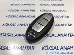 Nissan Qashqai X-Trail 3 Tuşlu Smart Kumanda Kabı