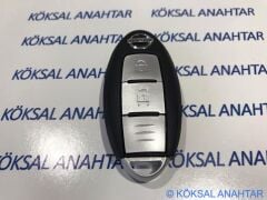 Nissan Qashqai X-Trail 3 Tuşlu Smart Kumanda Kabı