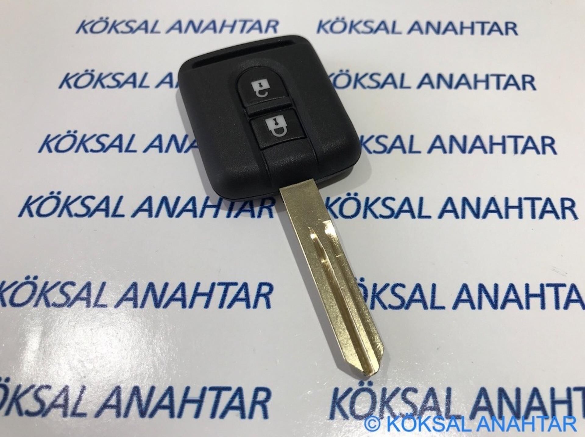 Nissan Micra Qashqai 2 Tuşlu Kumanda Kabı + Tuş Takımı