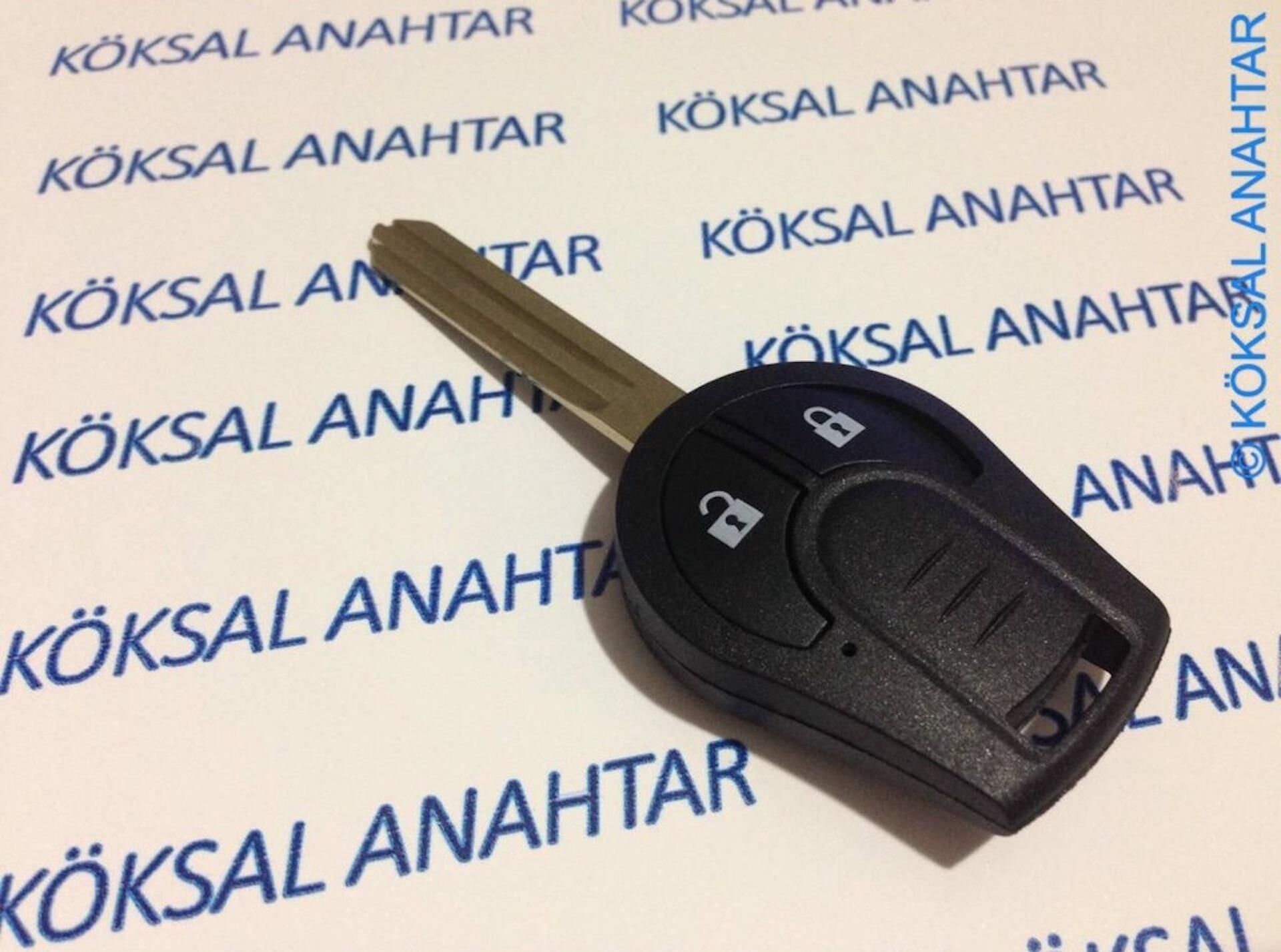 Nissan Juke 2 Tuşlu Kumanda Kabı