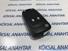 Opel Astra J, Insignia, Mokka 2 Tuşlu Orijinal Gömme Logolu Kumanda Kabı