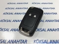 Opel Astra J, Insignia, Mokka 2 Tuşlu Orijinal Gömme Logolu Kumanda Kabı