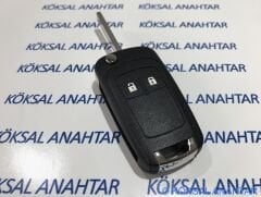 Opel Astra J, Insignia, Mokka 2 Tuşlu Orijinal Gömme Logolu Kumanda Kabı