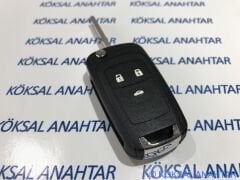 Opel Astra J, Insignia, Mokka 3 Tuşlu Orijinal Gömme Logolu Kumanda Kabı