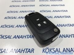 Opel Astra J, Insignia, Mokka 3 Tuşlu Orijinal Gömme Logolu Kumanda Kabı