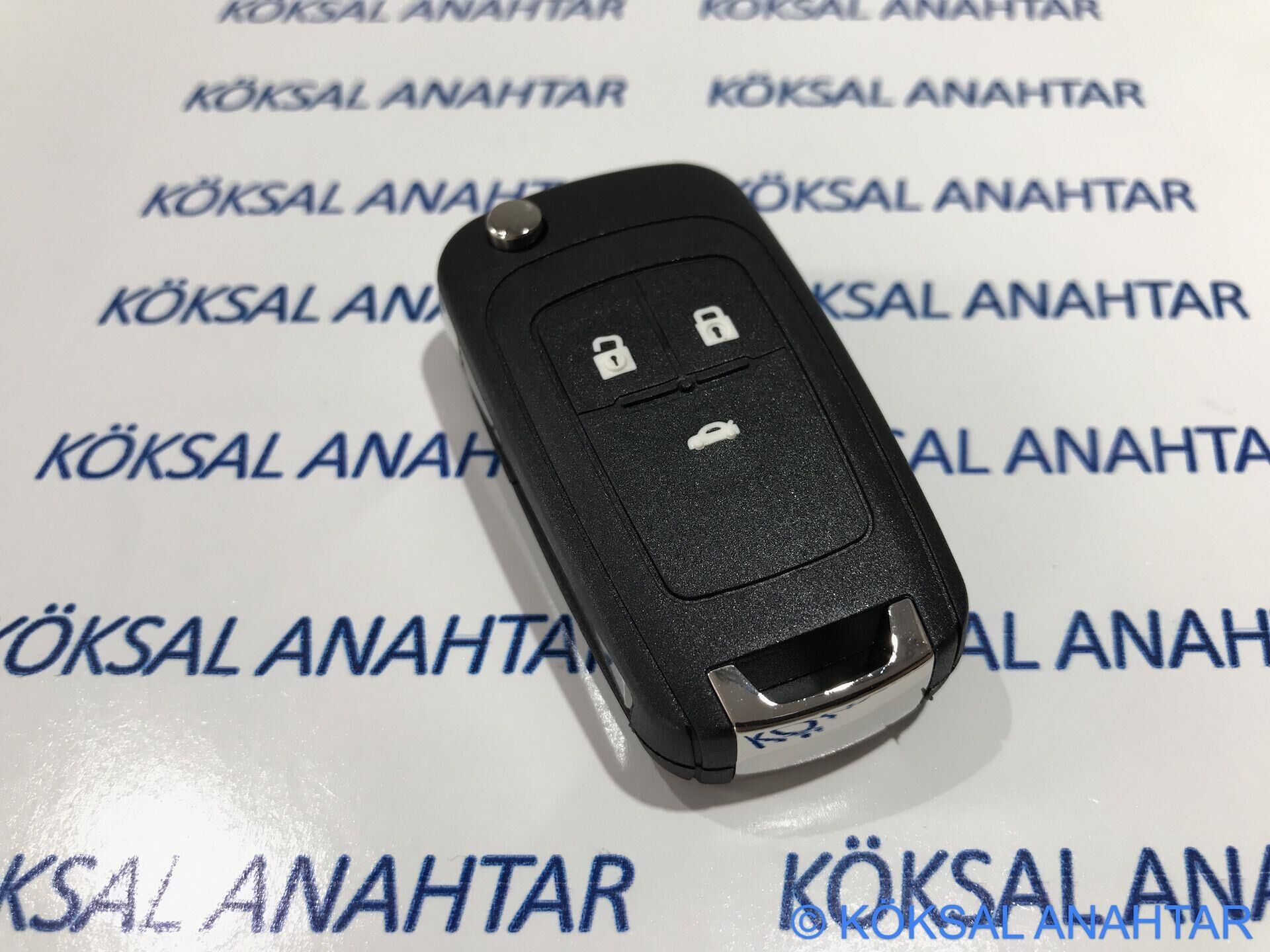 Opel Astra J, Insignia, Mokka 3 Tuşlu Orijinal Gömme Logolu Kumanda Kabı