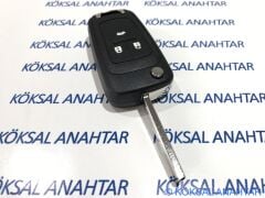 Opel Astra J, Insignia, Mokka 3 Tuşlu Orijinal Gömme Logolu Kumanda Kabı