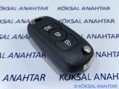 Opel Astra K 3 Tuşlu Kumanda Kabı
