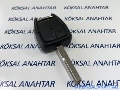 Opel Vectra 3 Tuşlu Anahtarlı Kumanda Kabı