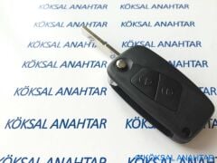 Peugeot Bipper 2 Tuşlu Kumanda Kabı