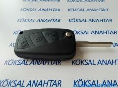 Peugeot Bipper 3 Tuşlu Kumanda Kabı