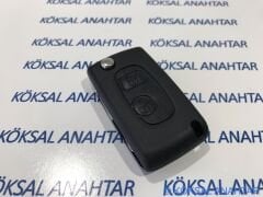 Peugeot 206 2 Tuşlu Sustalı Dönüşüm Kumanda Kabı