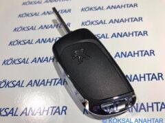 Peugeot 307, 308 3 Tuşlu Yeni Sustalıya Dönüşüm Kumanda Kabı