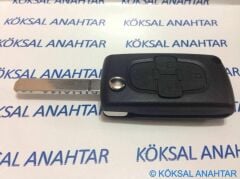 Peugeot 1007 3008 2008 4 Tuşlu Kumanda Kabı