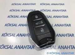 Peugeot 2008 3008 508 3 Tuşlu Kumanda Kabı