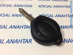 Peugeot Tek Tuşlu Kumanda Kabı