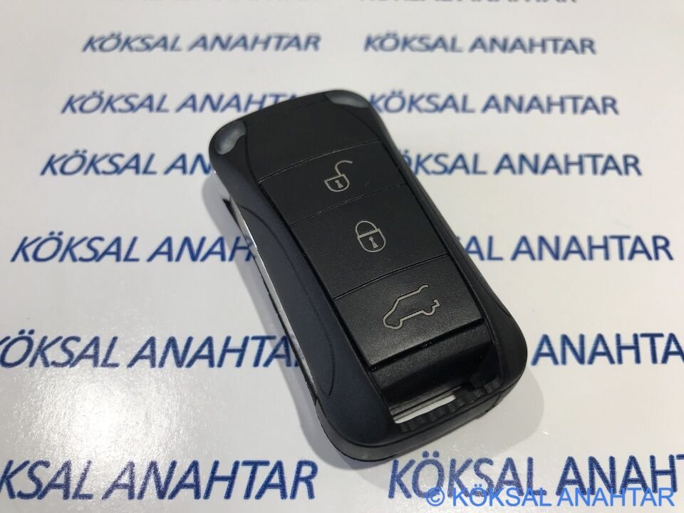 Porsche Cayenne 3 Tuşlu Kumanda Kabı