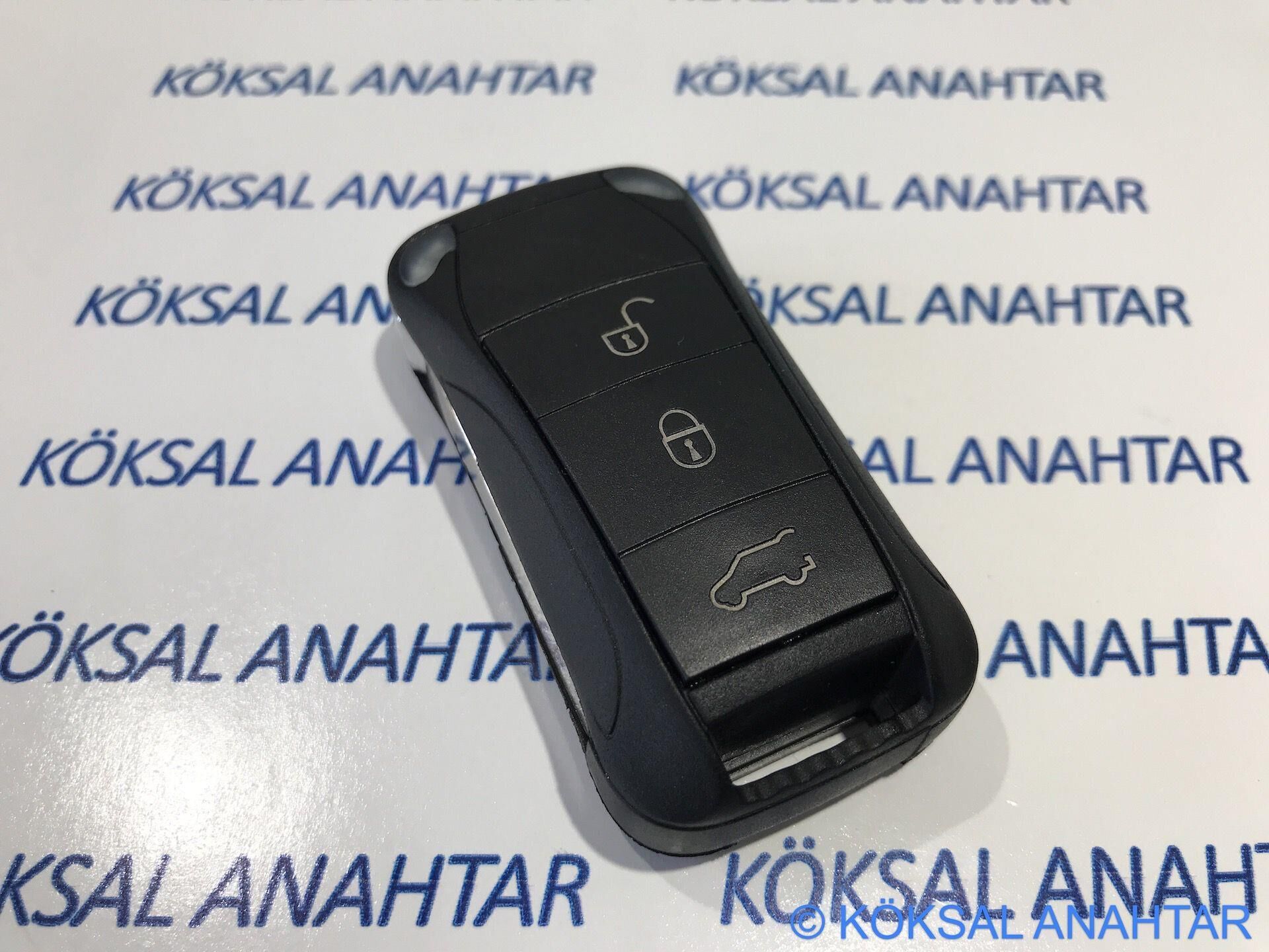 Porsche Cayenne 3 Tuşlu Kumanda Kabı