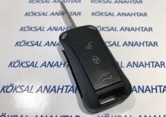 Porsche Cayenne 3 Tuşlu Kumanda Kabı