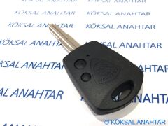 Proton Kabartma Logolu 2 Tuşlu Kumanda Kabı