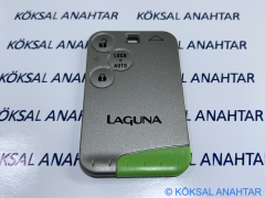 Renault Laguna Autolock Butonlu 3 Tuşlu Kart Kumanda Kabı