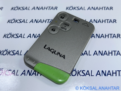 Renault Laguna Autolock Butonlu 3 Tuşlu Kart Kumanda Kabı