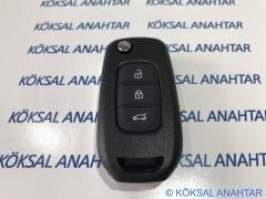 Renault Megane, Clio, Symbol 3 Tuşlu Kumanda Kabı