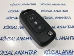 Renault Megane, Clio, Symbol 3 Tuşlu Kumanda Kabı