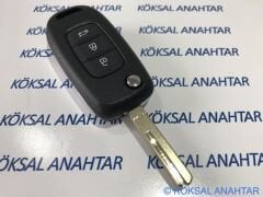 Renault Megane, Clio, Symbol 3 Tuşlu Kumanda Kabı