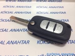 Renault Fluence Clio Kango 3 Tuşlu Kumanda Kabı