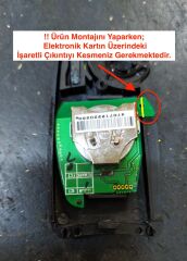 Ssangyong Actyon Kyron Musso 2 Tuşlu Sustalı Dönüşüm Kumanda Kabı