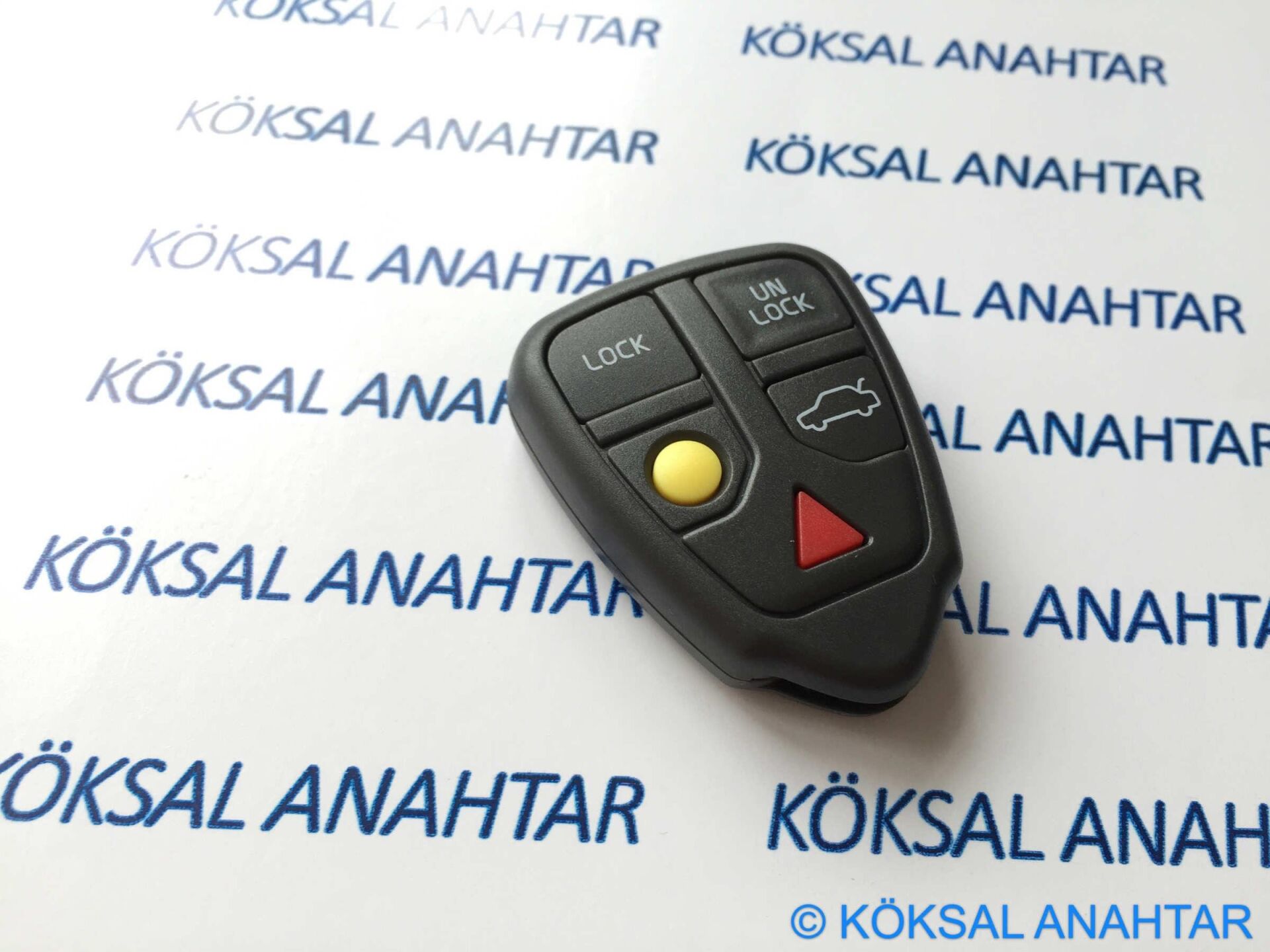 Volvo S40 S80 5 Tuşlu Orijinal Anahtarlık Kumanda Kabı