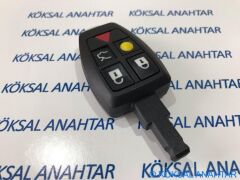 Volvo S40 S60 S80 5 Tuşlu Smart Kumanda Kabı