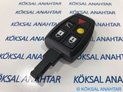 Volvo S40 S60 S80 5 Tuşlu Smart Kumanda Kabı