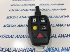 Volvo S40 S60 S80 5 Tuşlu Smart Kumanda Kabı