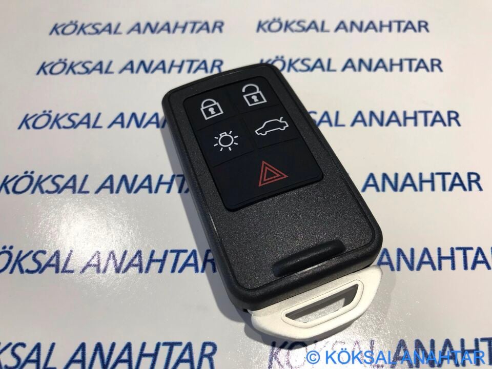 Volvo S40 S60 S90 5 Tuşlu Smart Kumanda Kabı