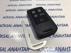 Volvo S40 S60 S90 5 Tuşlu Smart Kumanda Kabı