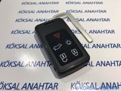 Volvo S40 S60 S90 5 Tuşlu Smart Kumanda Kabı