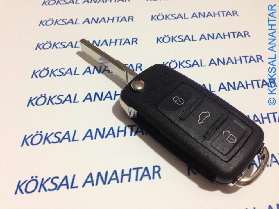 Volkswagen Touareg 3 Tuşlu Kumanda Kabı