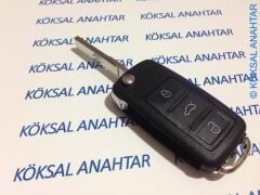 Volkswagen Touareg 3 Tuşlu Kumanda Kabı