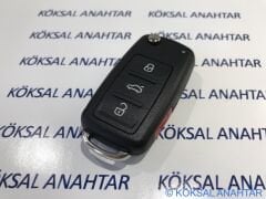 Volkswagen Caravelle Transporter 4 Tuşlu Panik Butonlu Kumanda Kabı