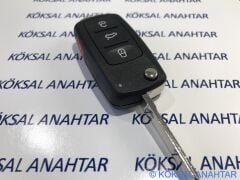 Volkswagen Caravelle Transporter 4 Tuşlu Panik Butonlu Kumanda Kabı