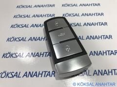 Volkswagen CC 3 Tuşlu Smart Kumanda Kabı