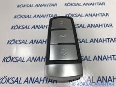 Volkswagen CC 3 Tuşlu Smart Kumanda Kabı