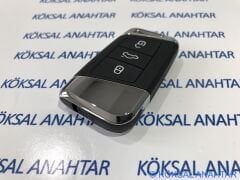 Volkswagen Passat 3 Tuşlu Smart Kumanda Kabı