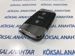 Volkswagen Passat 3 Tuşlu Smart Kumanda Kabı