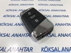 Volkswagen Passat 3 Tuşlu Smart Kumanda Kabı