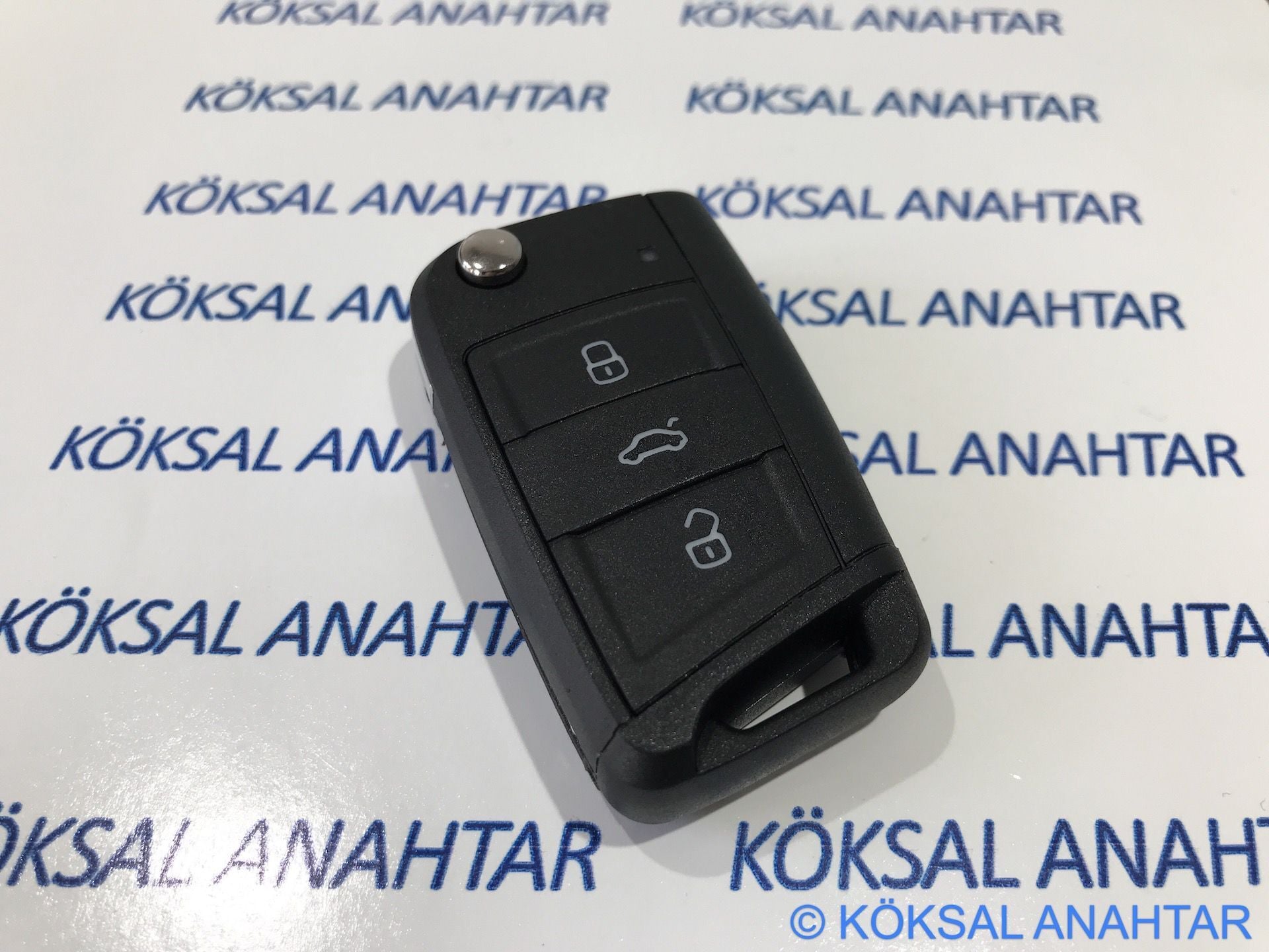 Volkswagen Golf 7, Polo, Passat, Tiguan, T-Roc 3 Tuşlu Kumanda Kabı