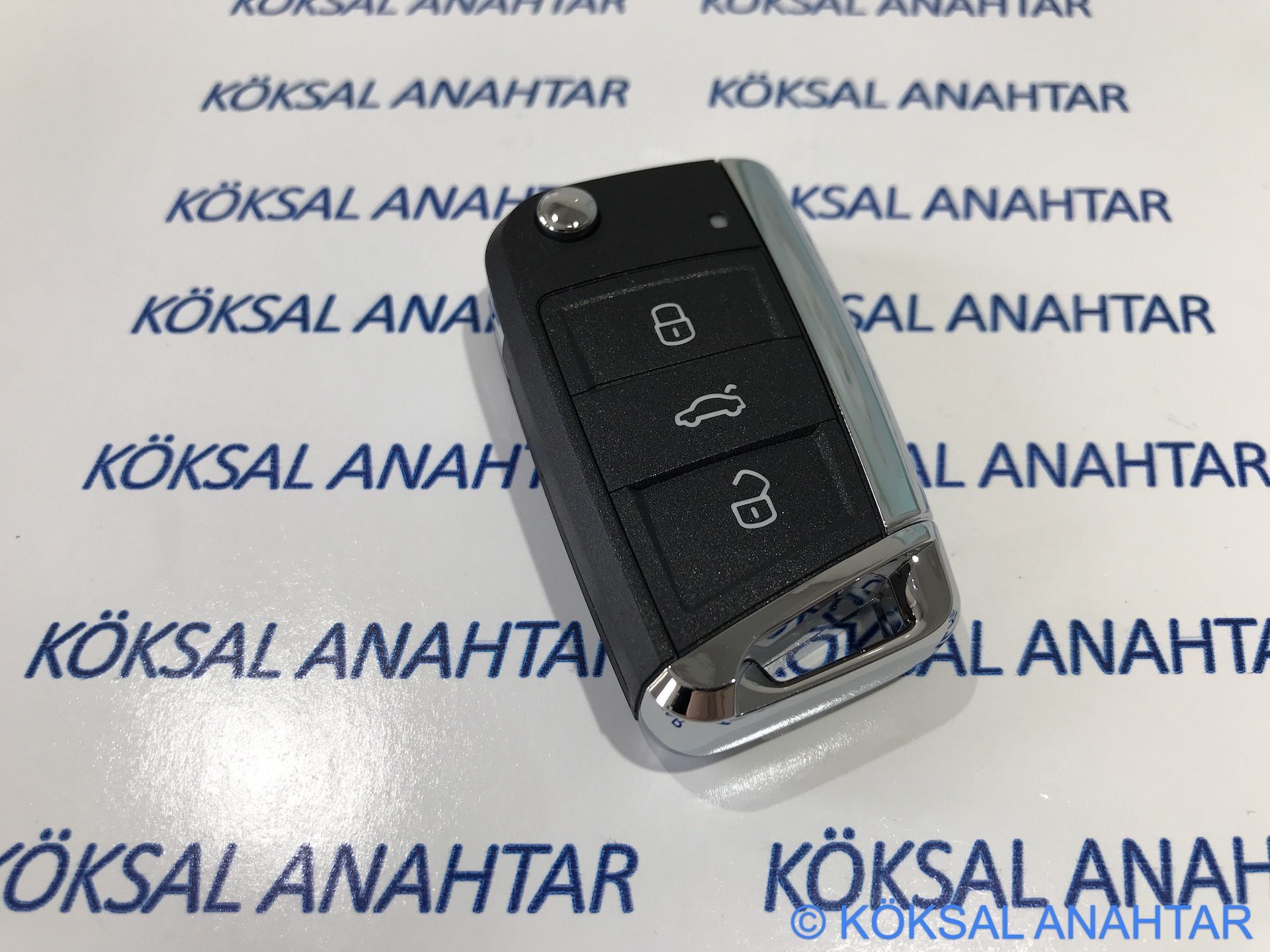 Volkswagen Golf 7, Polo, Passat, Tiguan, T-Roc 3 Tuşlu Kumanda Kabı